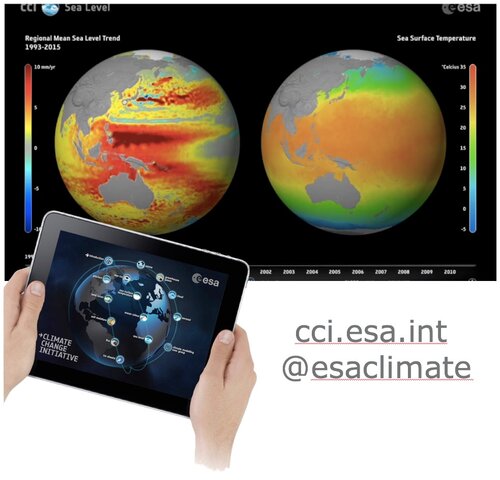 The ESA CCI Knowledge Exchange: explaining climate from space with altimetry and other EO data