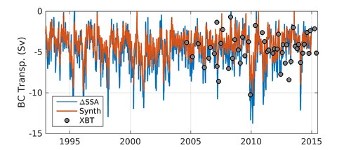 The Brazil Current Variability from XBT data and satellite altimetry