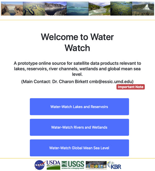 Water-Watch: a New Phase of the Operational Monitoring of Lakes, Wetlands, and River Reaches for Natural Hazards and Regional Security