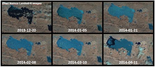 Measuring the lake evolution in the Qinghai-Tibet plateau with radar altimeters