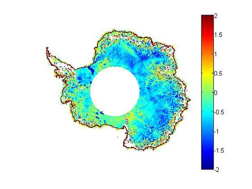 Envisat and Icesat comparison over the Antarctic ice sheet :