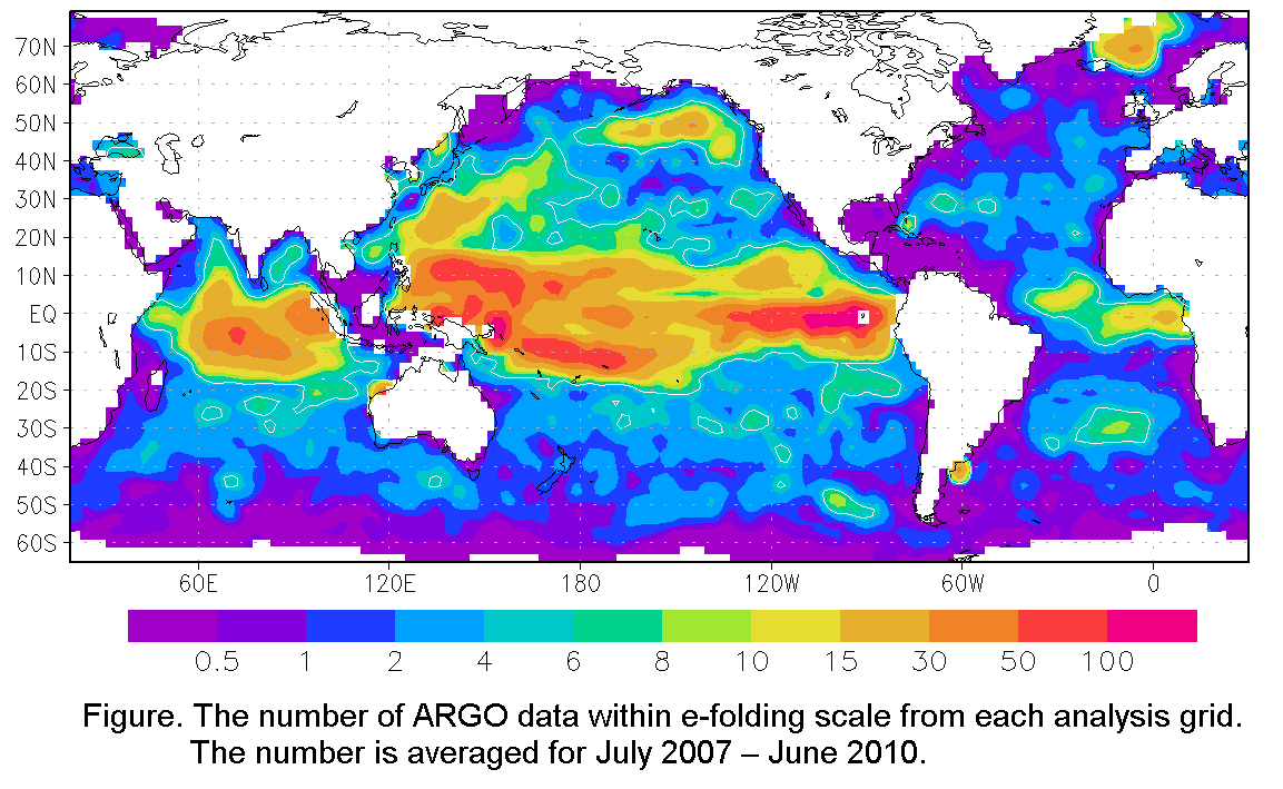 Evaluation of ARGO network for monitoring eddies using space-time correlation scale statistically estimated from 20-year SLA data