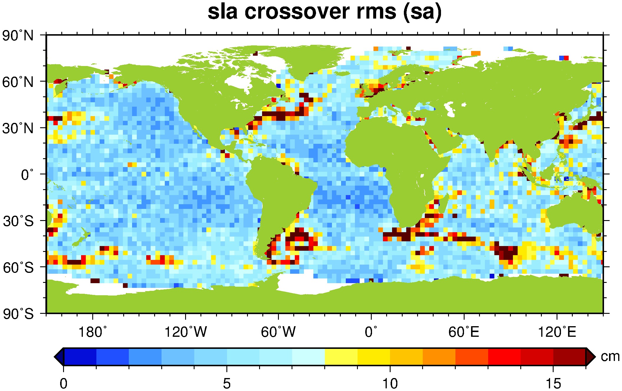 xo_sla_sa Global calibration/validation of SARAL/AltiKa 20 months after launch